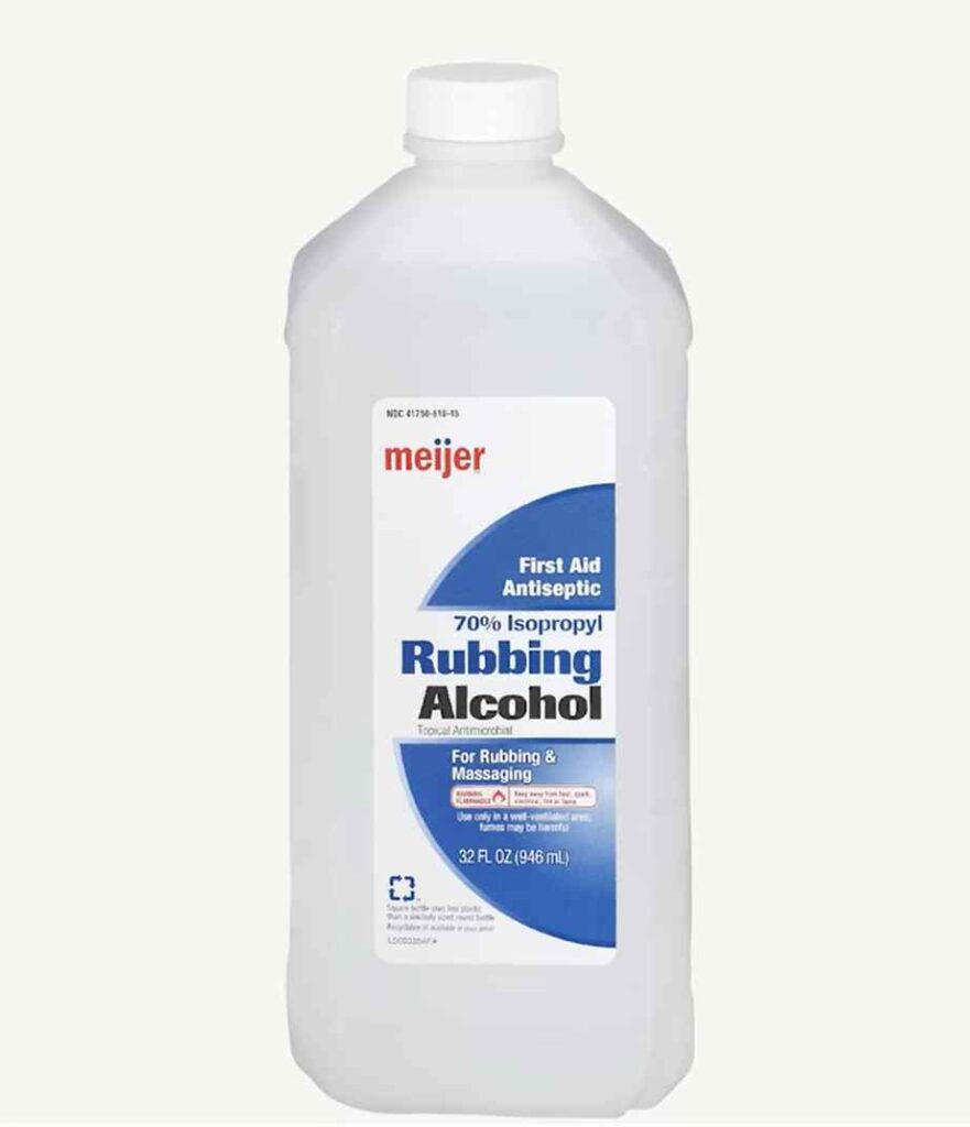 A Bottle Of Rubbing Alchohol