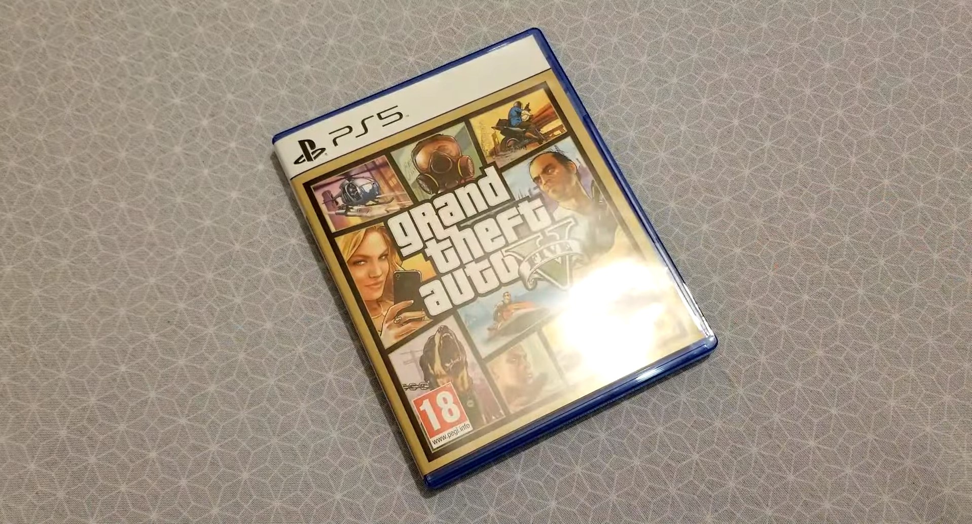 GTA 5 Disc frontside PS5 physical edition