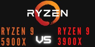 Ryzen 9 5900x vs Ryzen 9 3900x