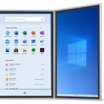 Foldable device with Windows 10X