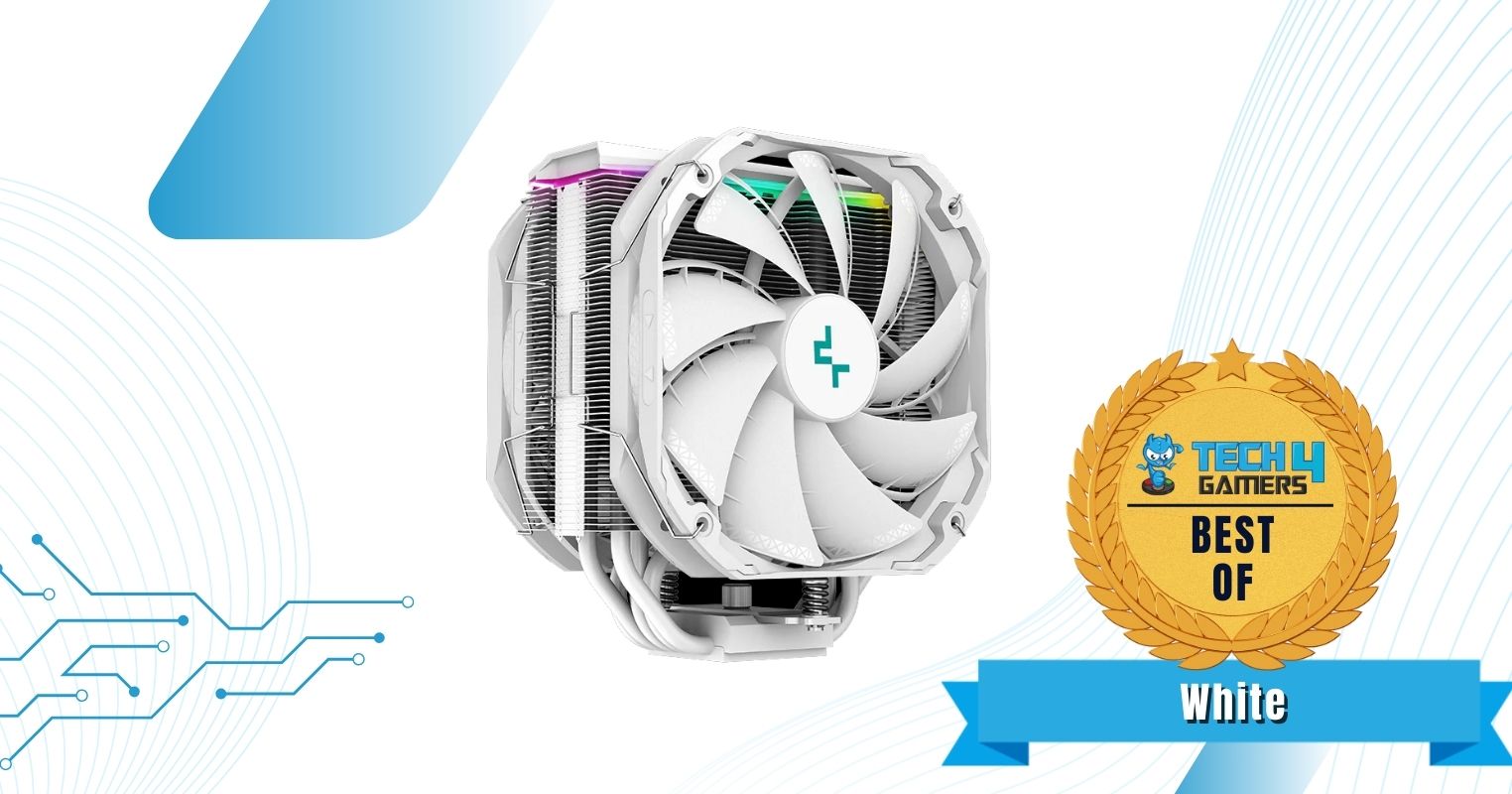 Best White CPU Cooler For Ryzen 7 5800X3D - DeepCool AS500 Plus White