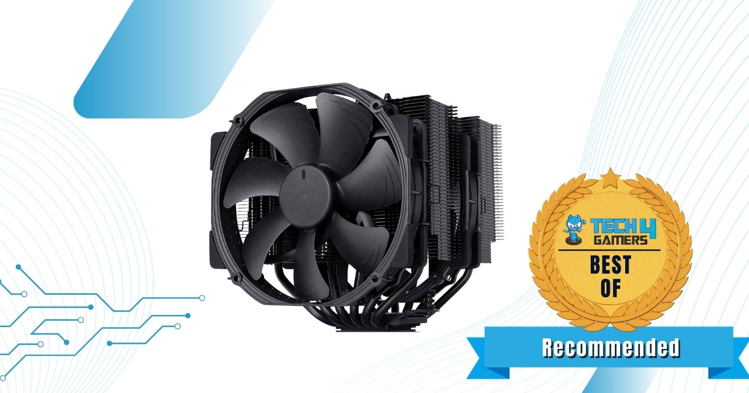 Best Recommended CPU Cooler For Ryzen 9 5900X - Noctua NH-D15S Chromax.Black