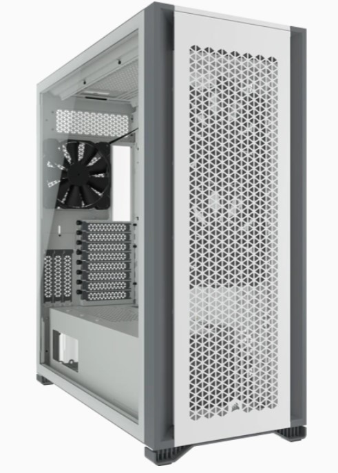 For a white PC build, Corsair's 7000D is an amazing option.