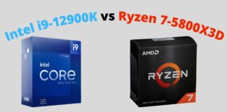 Intel i9-12900K vs Ryzen 7-5800X3D