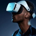 Person Wearing VR Headset
