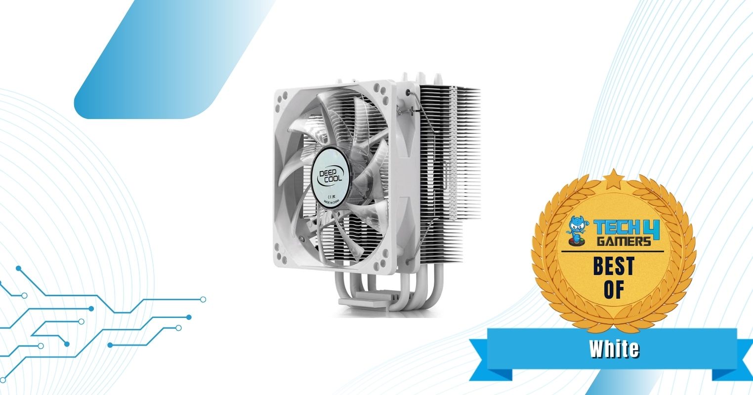 DeepCool GAMMAXX 400 White - Best White CPU Cooler Under $50