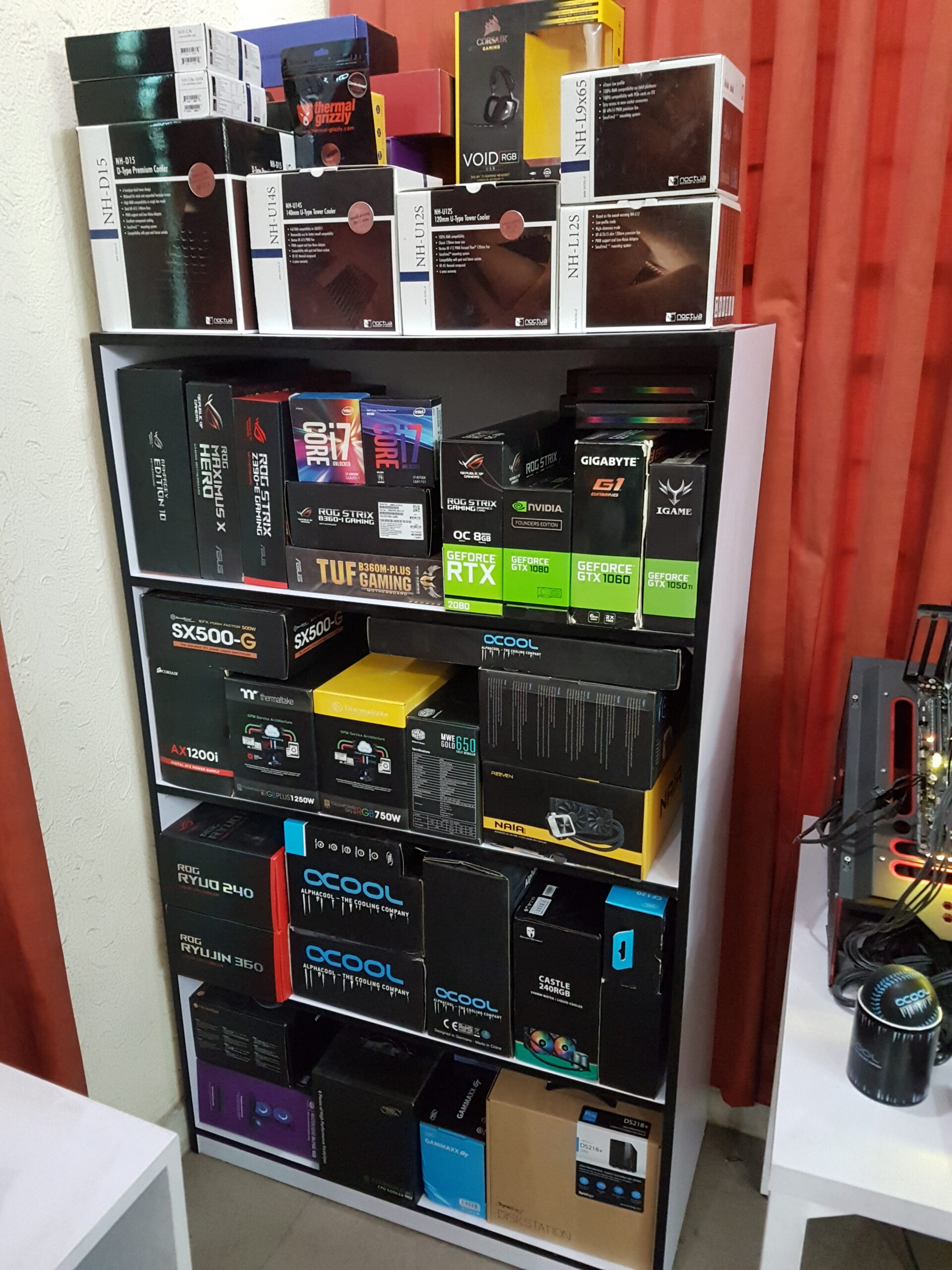 Various Gaming Components (Image By Tech4Gamers)