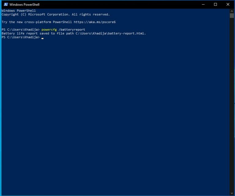 Hidden PowerCfg ツールを使用して Windows のバッテリー寿命を最適化する