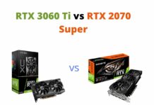 RTX 3060 Ti vs RTX 2070 Super