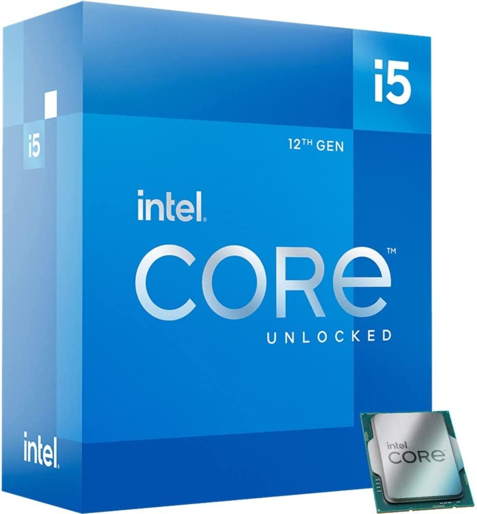 Der Intel i5 12600K bietet eine Lebensdauer des Gaming-PCs von über vier Jahren. Fotokredit / Amazon.