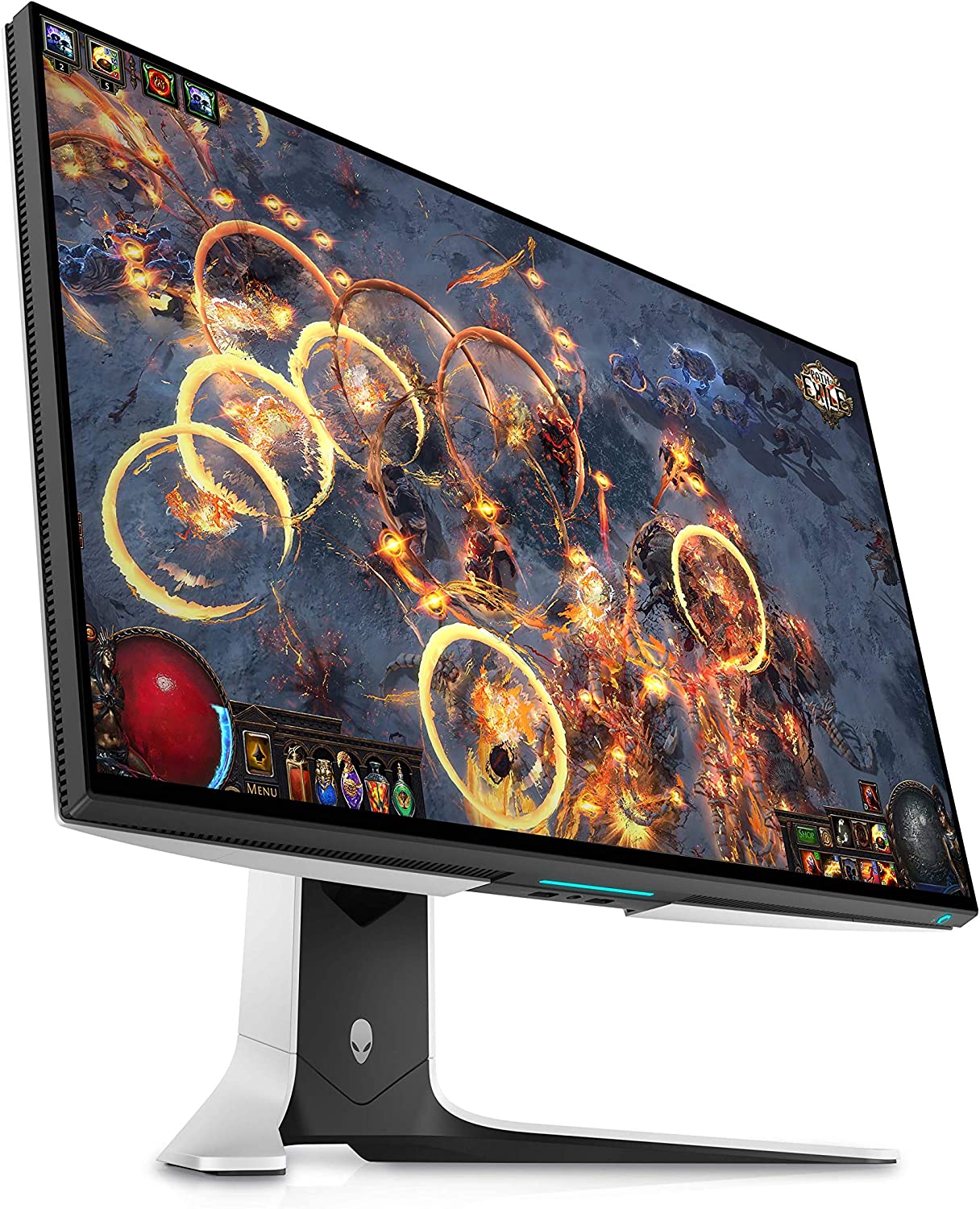 A 1440P white themed monitor for an all-white PC.