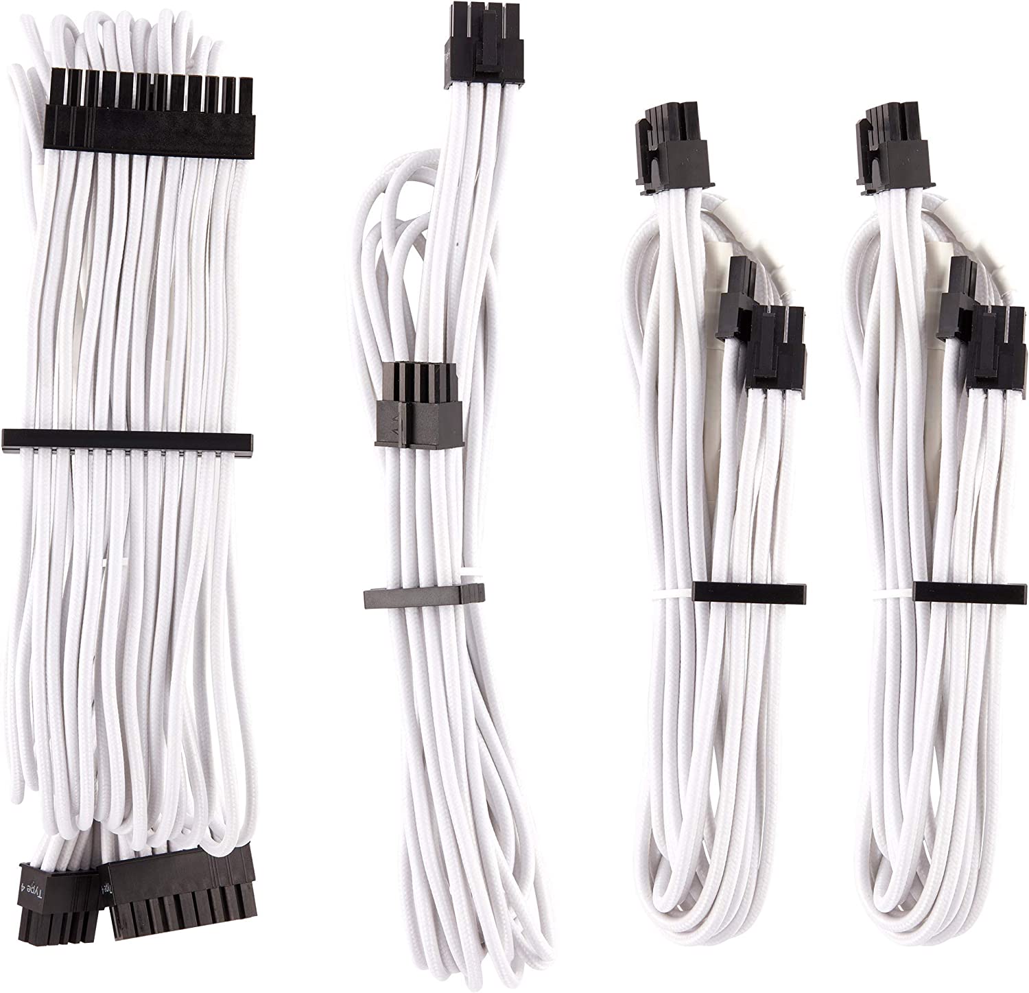 Corsair modular power supply cables. 