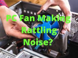 PC Fan Making Rattling Noise