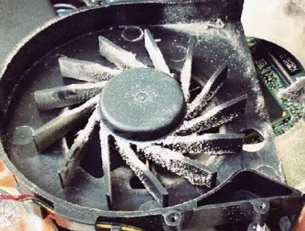 PC fan in bad condition