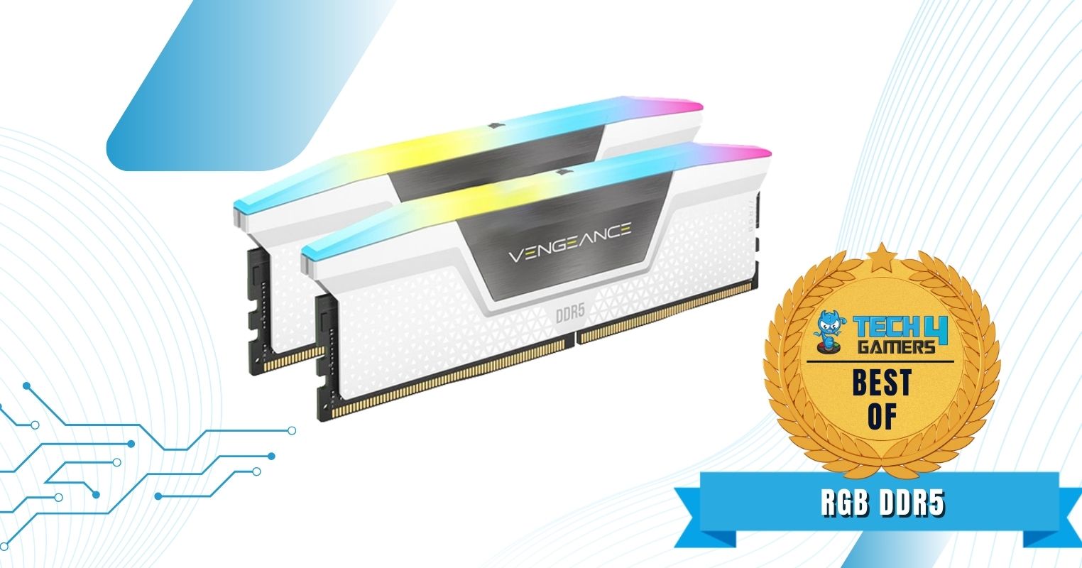 Best RGB DDR5 RAM For i5-12600K - Corsair Vengeance RGB White