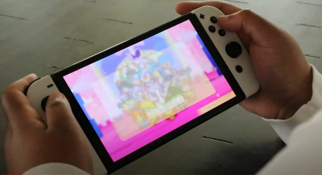 Nintendo Switch for gaming.