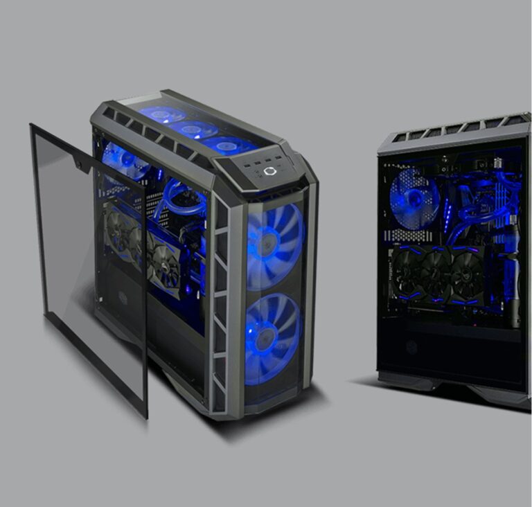 How Many Fans Should A PC Have Explained Tech4Gamers Tempered Glass Side Panel Pc Case 768x732 
