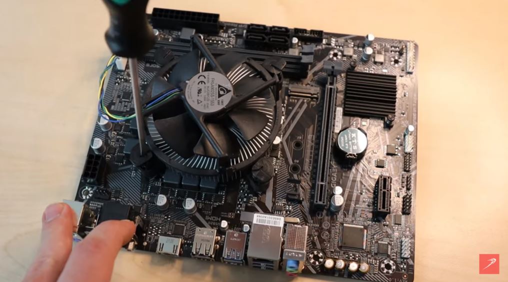 Removing CPU Fan From Motherboard
