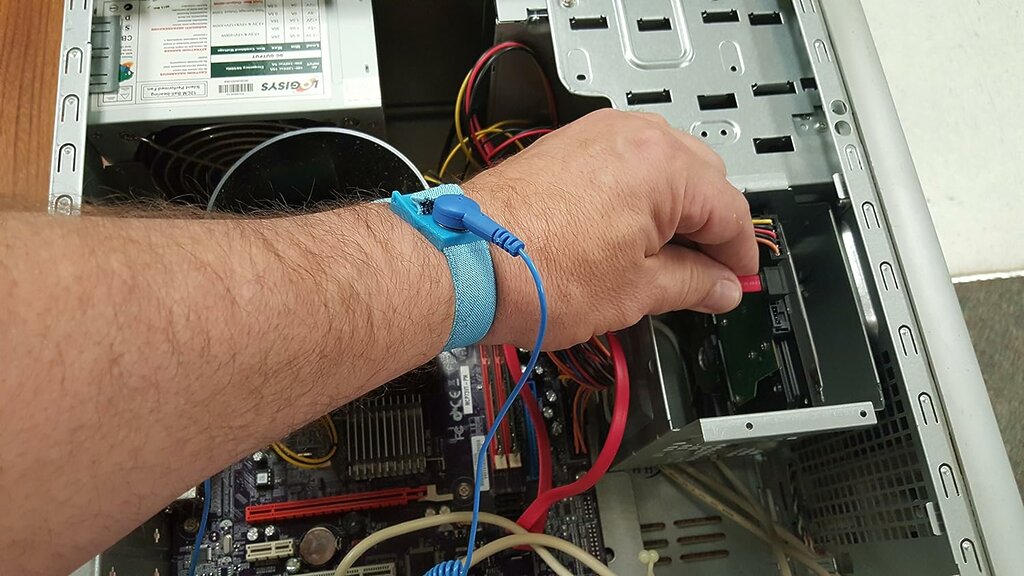 Purchase Anti-Static Wristband to ground yourself