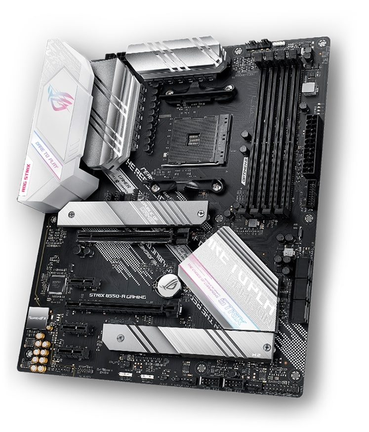 Best B550 White Motherboard - ASUS ROG Strix B550-A Gaming