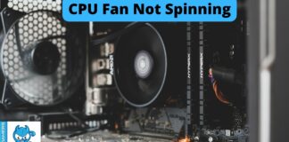 CPU Fan Not Spinning