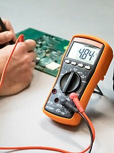Using Multimeter you can easily check PC 