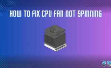 How To Fix CPU Fans Not Spinning