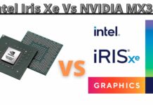 Intel Iris Xe Vs NVIDIA MX350