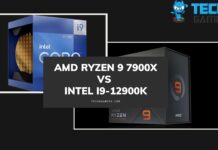 AMD Ryzen 9 7900X vs Intel i9-12900K