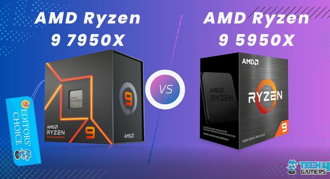 Ryzen 9 7950X Vs Ryzen 9 5950X