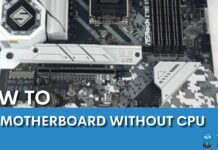 HOW TO TEST MOTHERBOARD