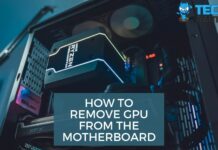 How To Remove GPU From The Motherboard