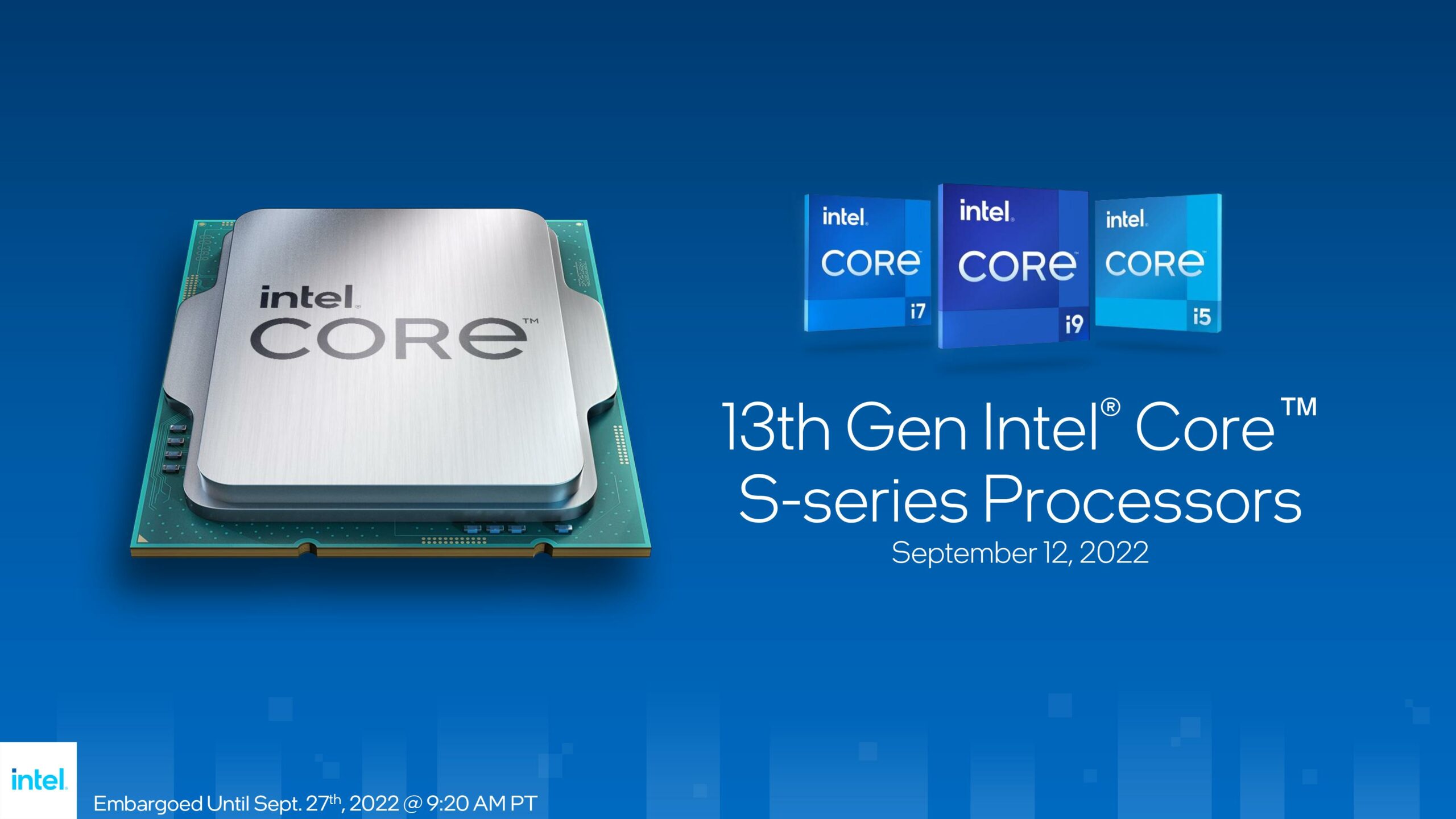 13th Gen Intel Core S-series Processors
