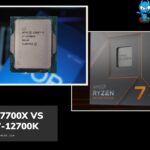 Ryzen 7 7700X vs Intel i7-12700K