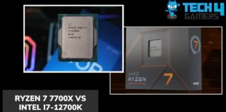 Ryzen 7 7700X vs Intel i7-12700K