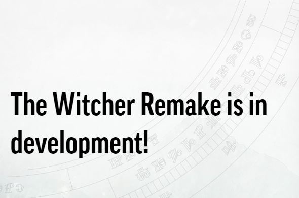 Witcher Remake 