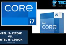 Intel Core i7-12700K Vs. Intel Core i5-13600K