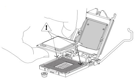 LGA 1200 Vs LGA 1700 keying mechanisms.