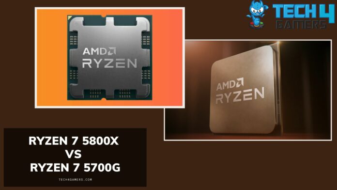 Ryzen 7 5800X Vs Ryzen 7 5700G