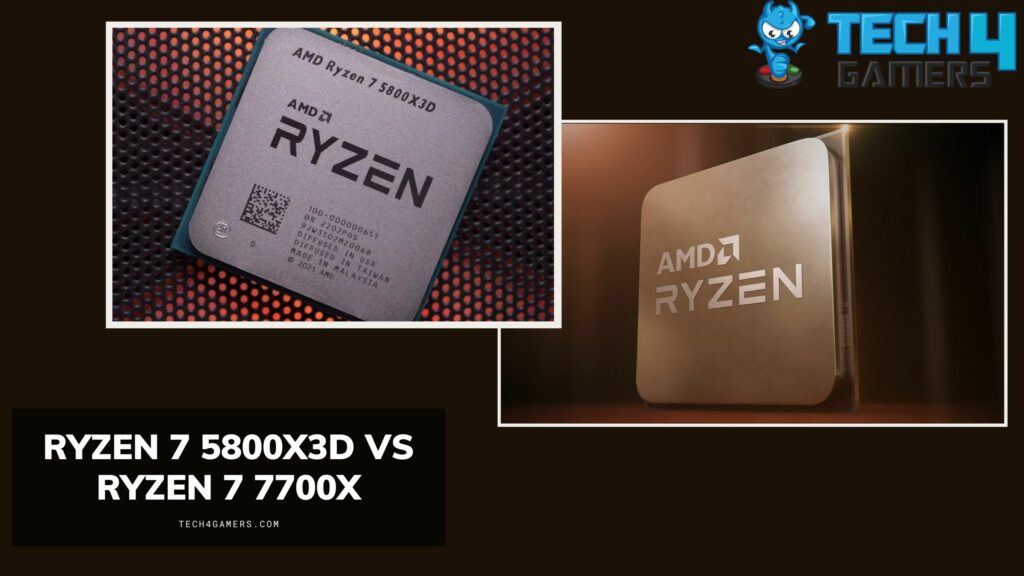 ryzen 7 5800xt vs ryzen 7 7700