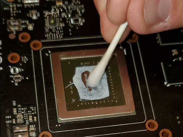 Replacing GPU thermal Paste