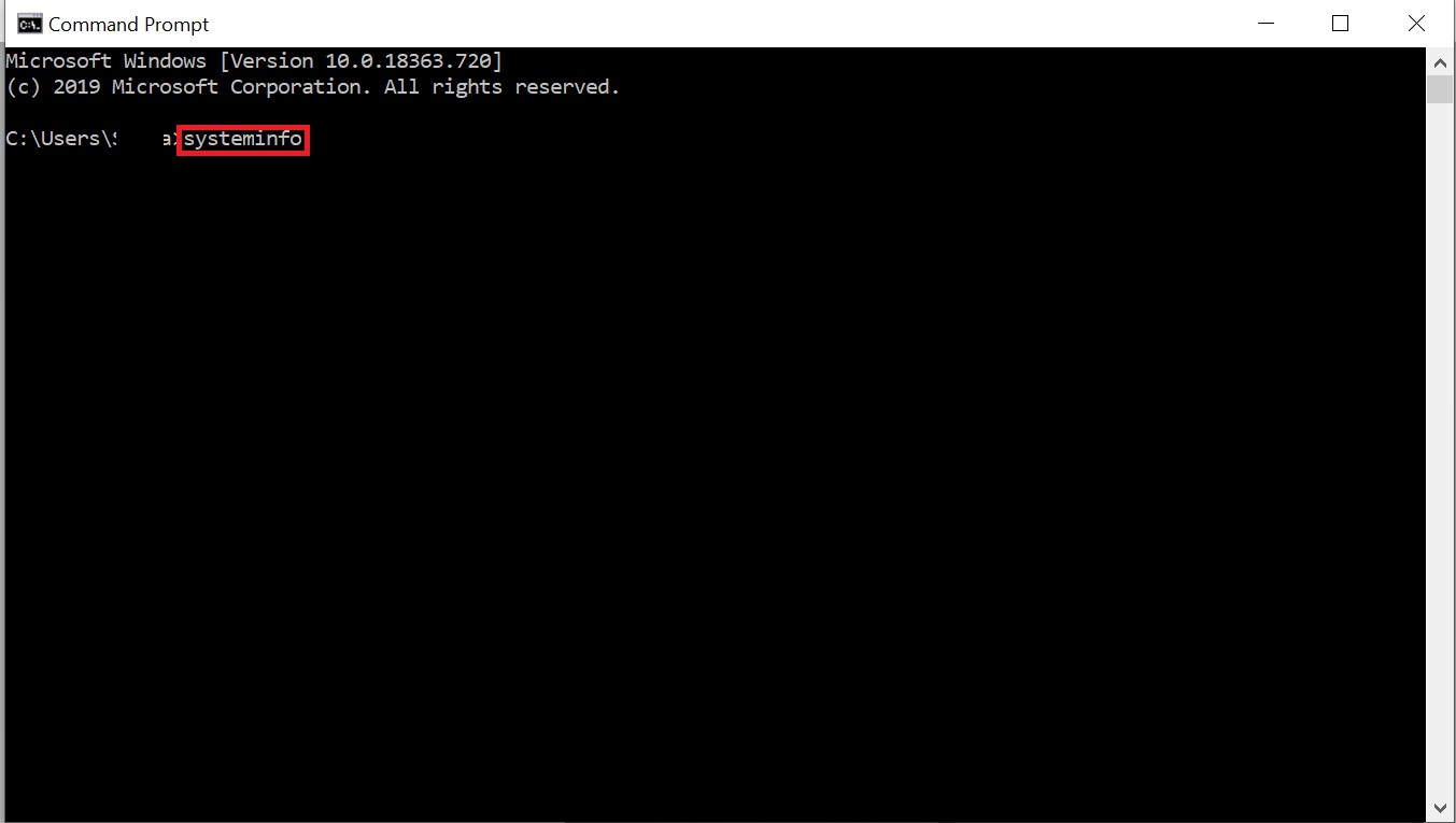 command prompt