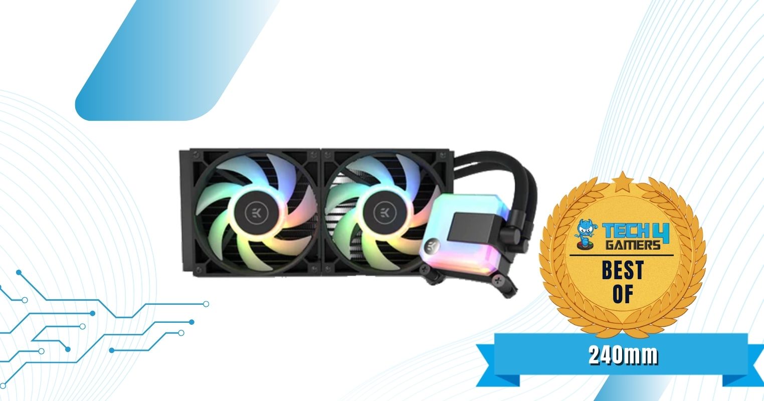 Best 240mm AIO Cooler For i9-13900KF - EK AIO 240 D-RGB AIO Cooler