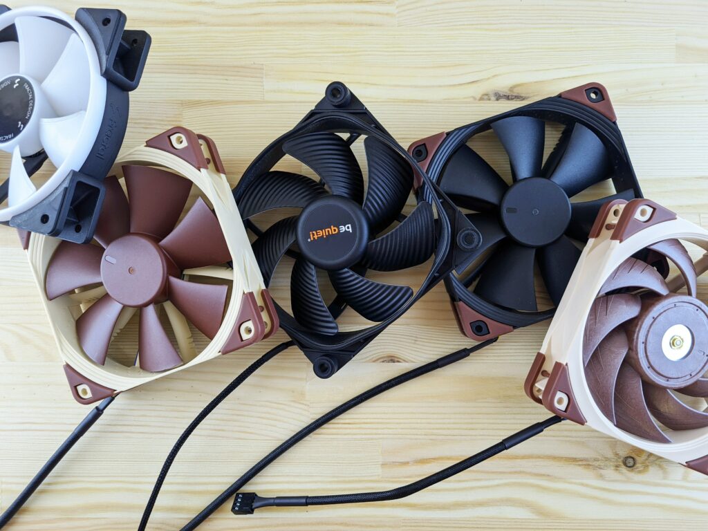 Fans to lower CPU temperature.