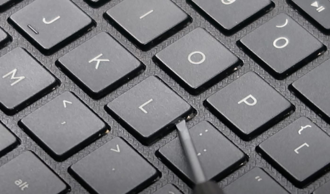 how to unlock keyboard on HP laptop.