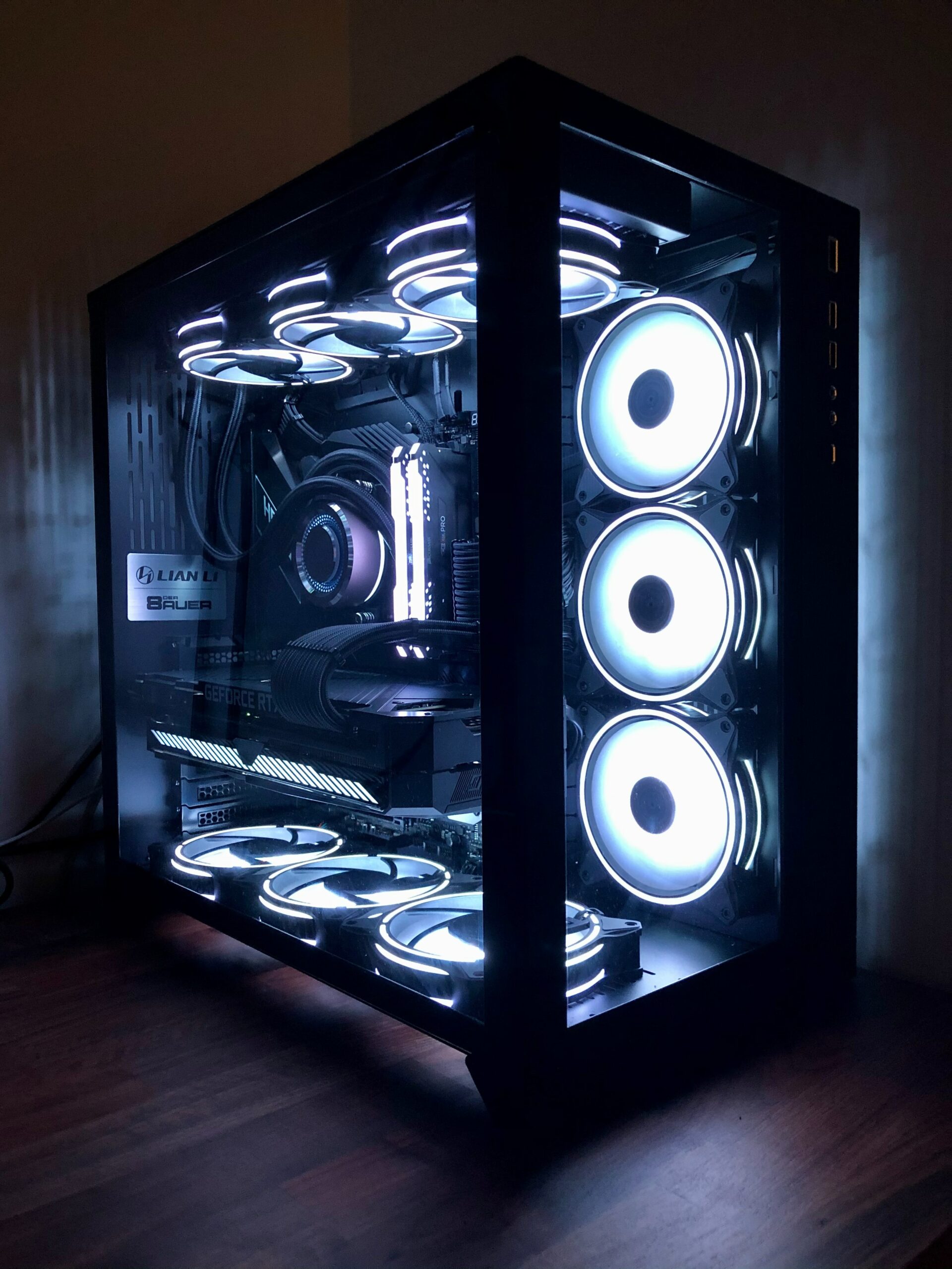 new computer case to lower CPU temperature.