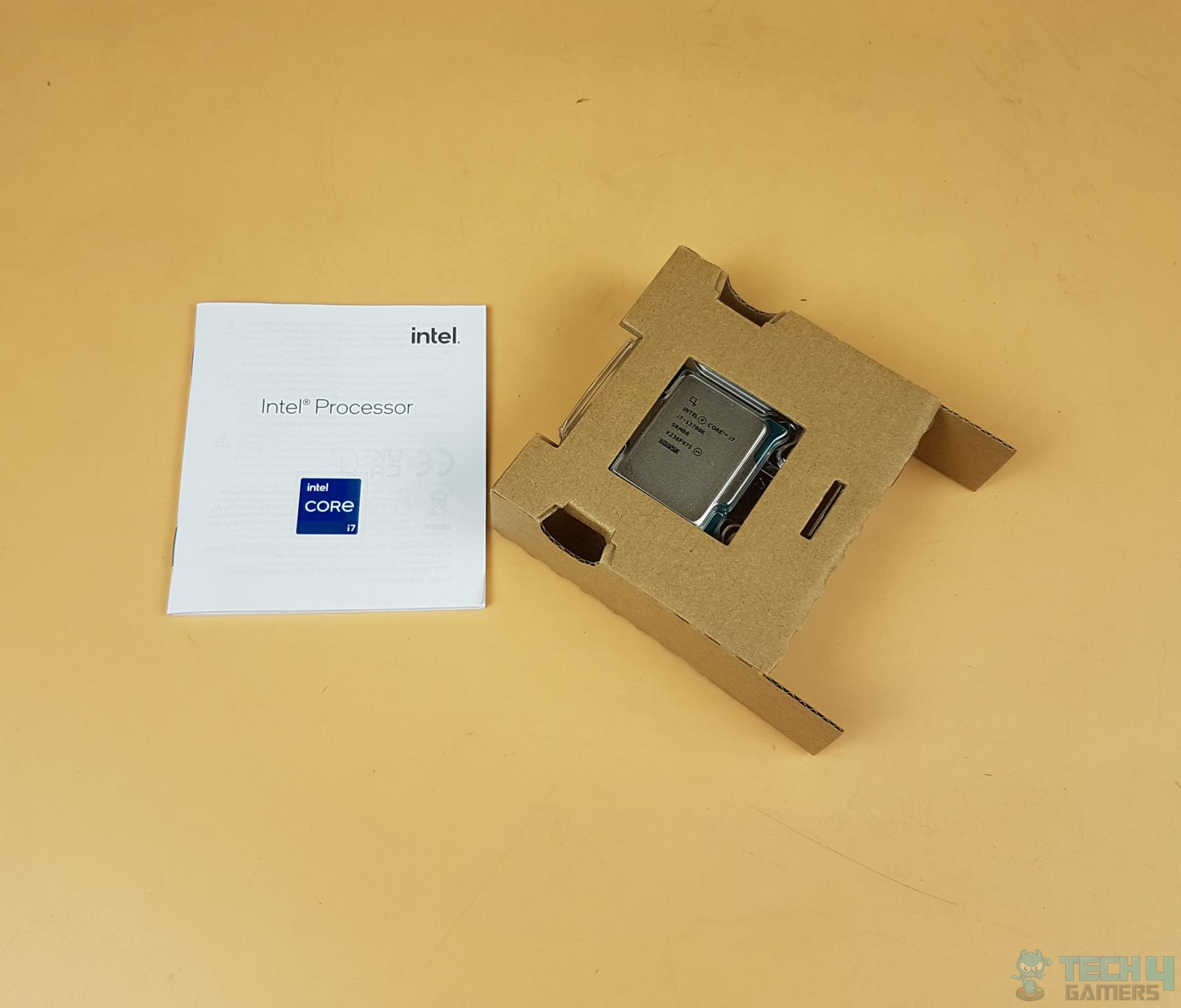 Unboxing the Intel Core i7-13700K (Image By Tech4Gamers)