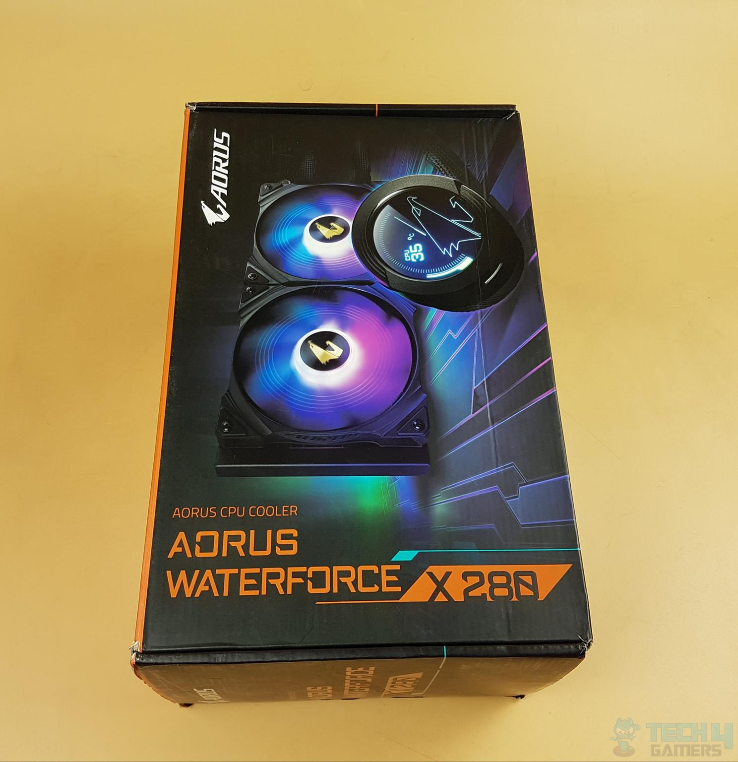 AORUS WATERFORCE X 280 Packaging