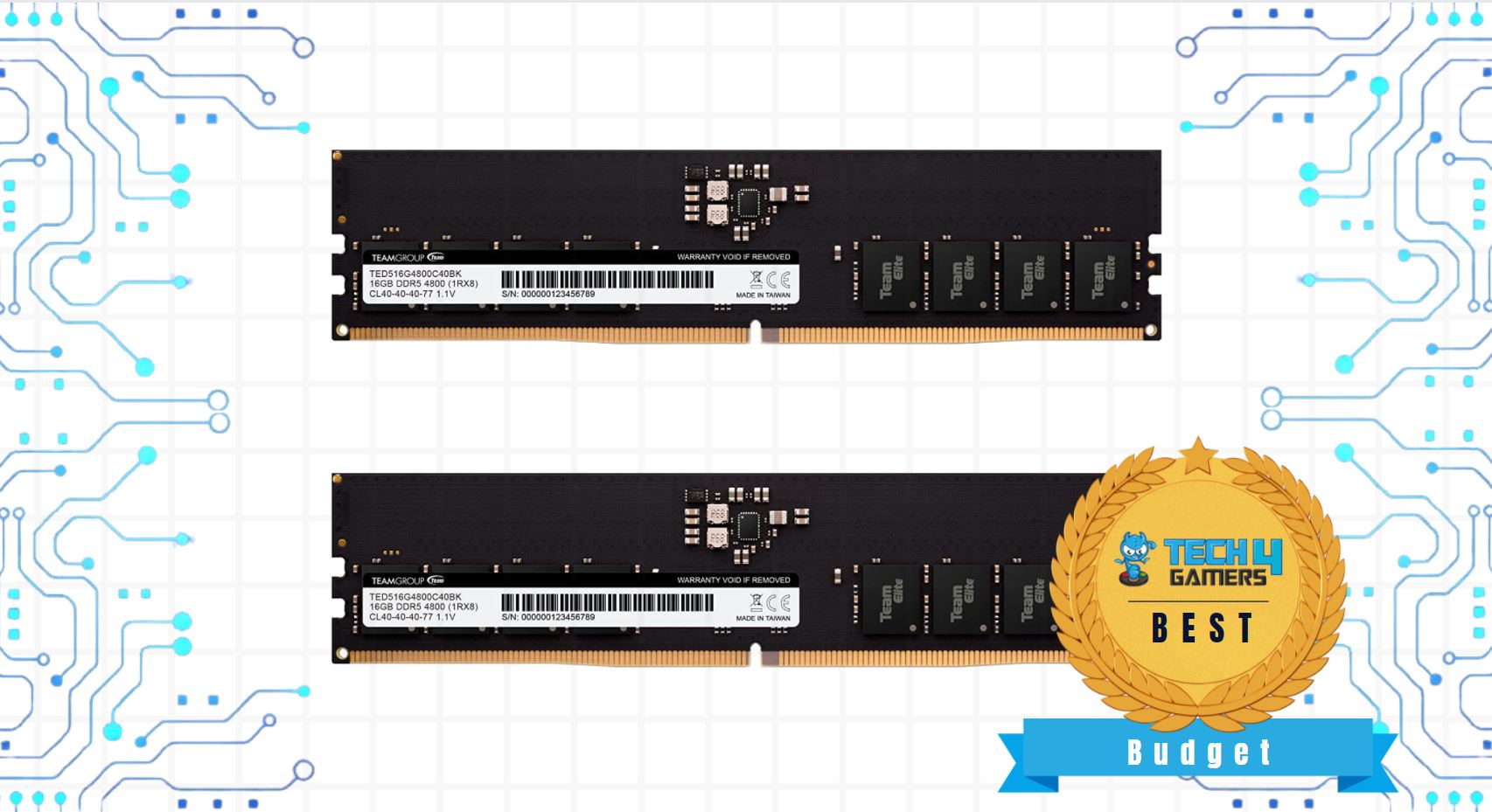 Best Budget RAM For Ryzen 9 7900X - TEAMGROUP Elite DDR5