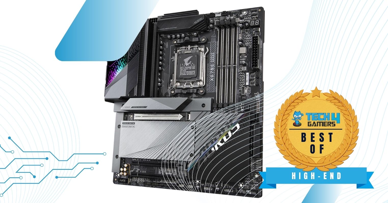Gigabyte X670E AORUS Master - Best High-End Motherboard for Ryzen 9 7950X
